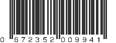 UPC 672352009941