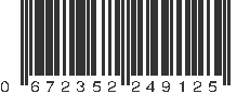 UPC 672352249125