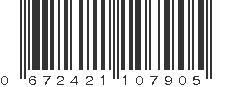 UPC 672421107905