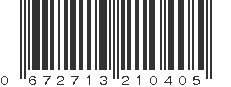 UPC 672713210405