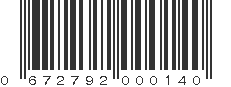 UPC 672792000140