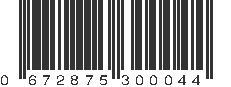 UPC 672875300044