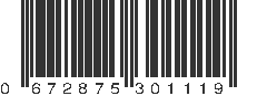 UPC 672875301119