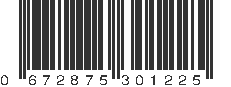 UPC 672875301225