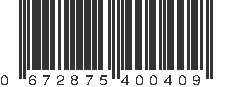 UPC 672875400409