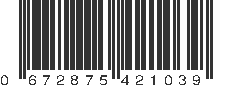 UPC 672875421039