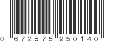 UPC 672875950140