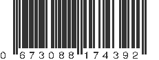 UPC 673088174392