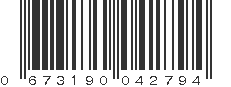 UPC 673190042794