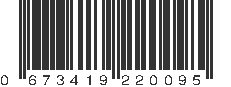 UPC 673419220095