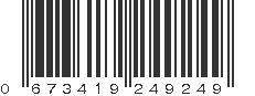 UPC 673419249249