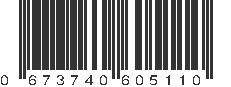 UPC 673740605110