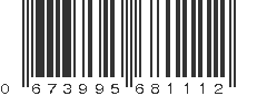 UPC 673995681112