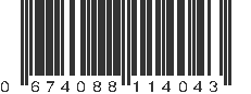 UPC 674088114043