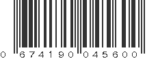 UPC 674190045600