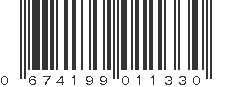 UPC 674199011330