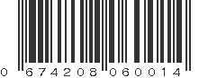 UPC 674208060014