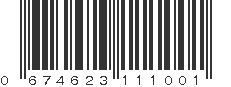 UPC 674623111001