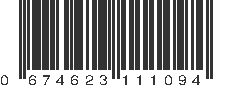 UPC 674623111094