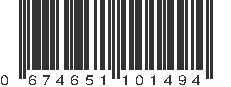 UPC 674651101494