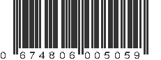 UPC 674806005059