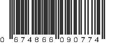 UPC 674866090774