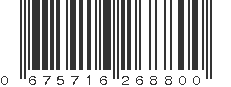 UPC 675716268800