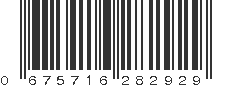 UPC 675716282929