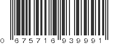 UPC 675716939991