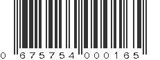 UPC 675754000165