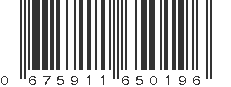 UPC 675911650196