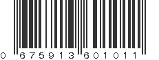 UPC 675913601011