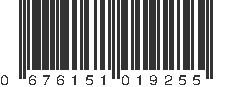 UPC 676151019255