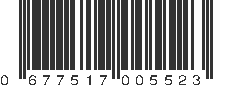 UPC 677517005523