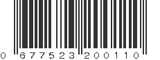 UPC 677523200110