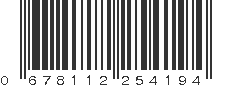 UPC 678112254194