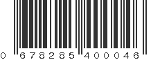 UPC 678285400046