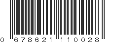 UPC 678621110028