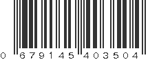 UPC 679145403504