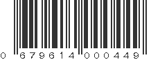 UPC 679614000449