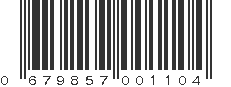 UPC 679857001104