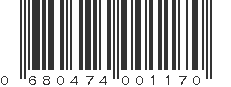 UPC 680474001170