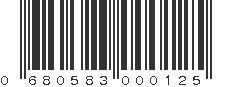 UPC 680583000125