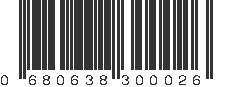 UPC 680638300026