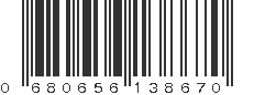 UPC 680656138670