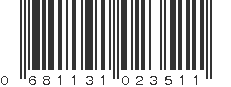 UPC 681131023511