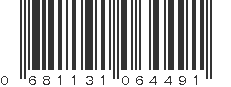 UPC 681131064491