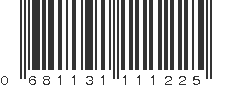 UPC 681131111225