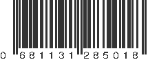 UPC 681131285018