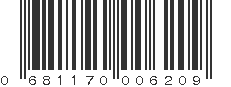 UPC 681170006209